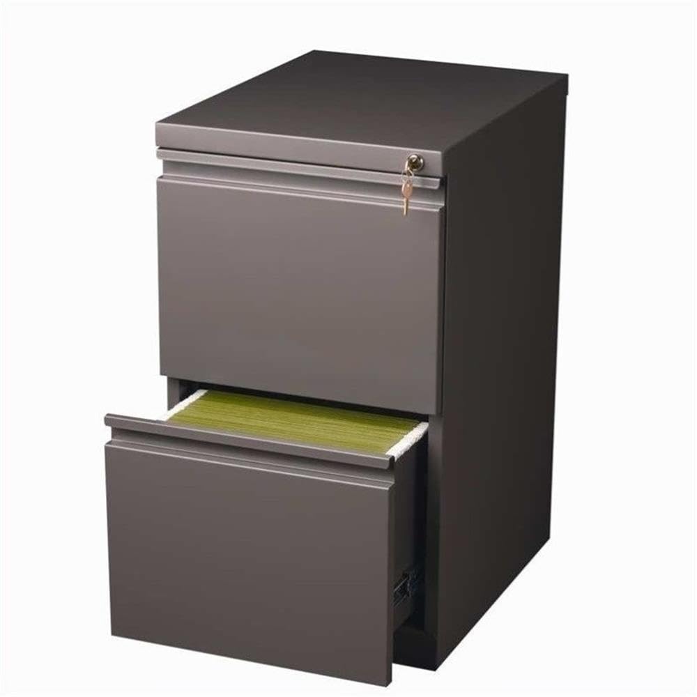 Pemberly Row 4 Drawers 52" Vertical Beige Metal Filing Cabinet Lockable Pre-Assembled Stationary Letter Size for Home, Office