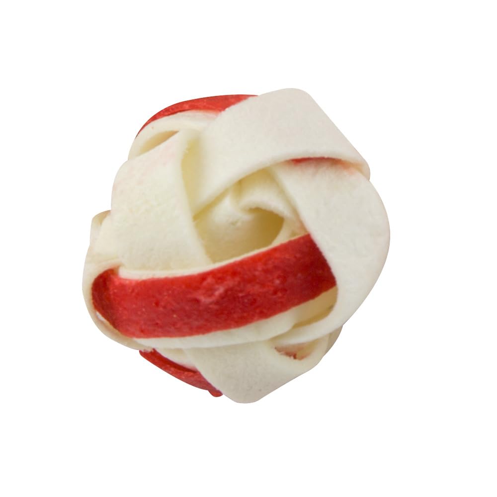 Dingo Goofballs for Dogs, Rawhide Chews Made with Real Chicken for Small Breeds 18-Count
