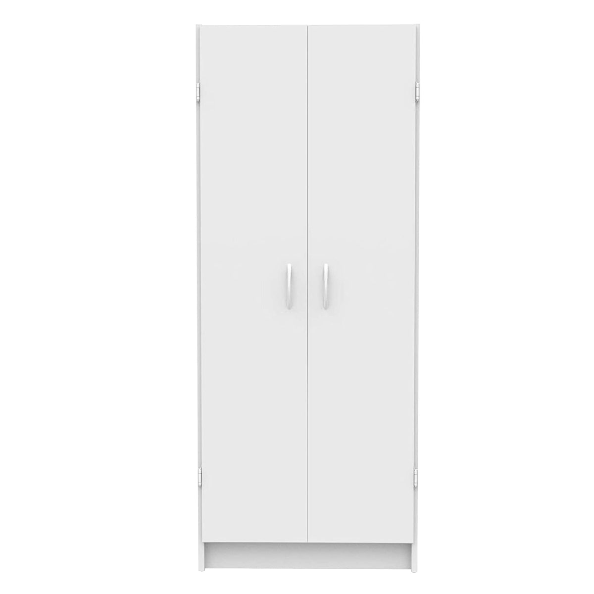 ClosetMaid Pantry Cabinet Cupboard with 2 Doors, Adjustable Shelves, Standing, Storage for Kitchen, Laundry or Utility Room, Natural Gray
