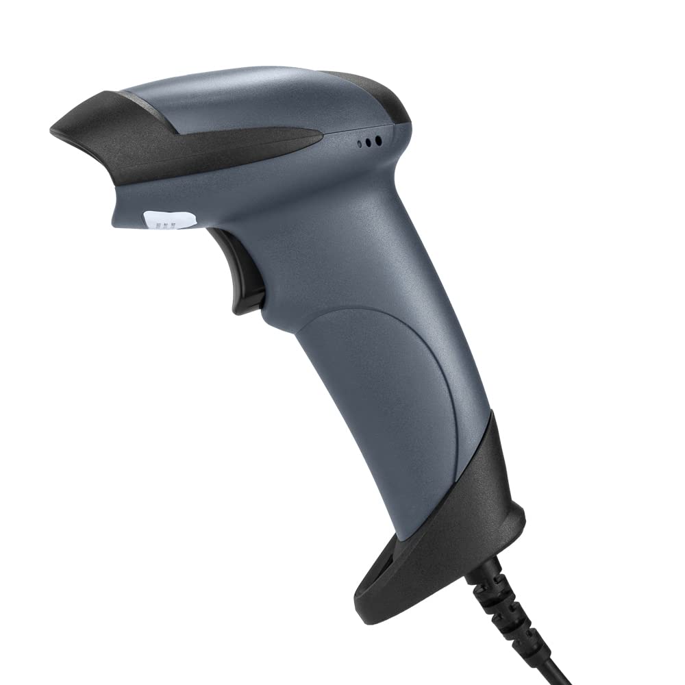 NETUM USB Laser Barcode Scanner, Handheld 1D Wired Bar Code Scanner Scanning UPC EAN Reader Gun Retails for Supermarket, Convenience Store, Warehouse - NT-M1