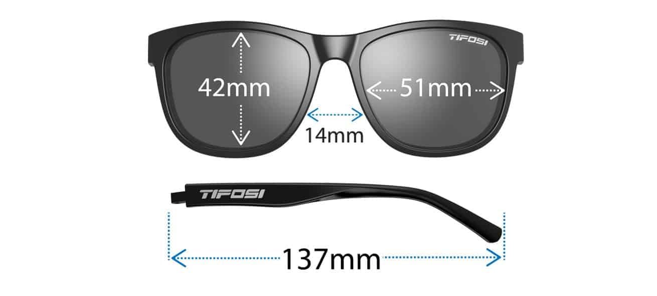 Tifosi Swank Sport Sunglasses - Tangle Free - Ideal For Cycling, Golf, Hiking, Pickleball, Running and Great Lifestyle Look