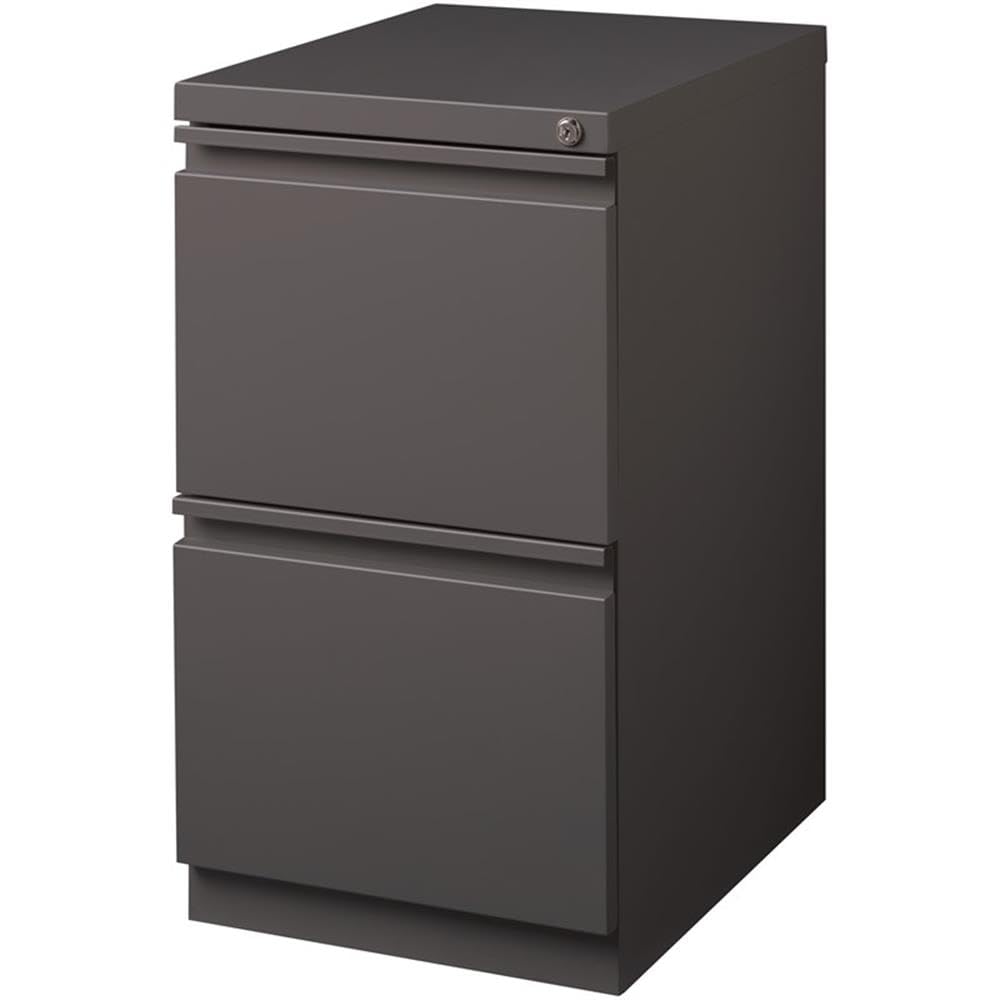 Pemberly Row 4 Drawers 52" Vertical Beige Metal Filing Cabinet Lockable Pre-Assembled Stationary Letter Size for Home, Office