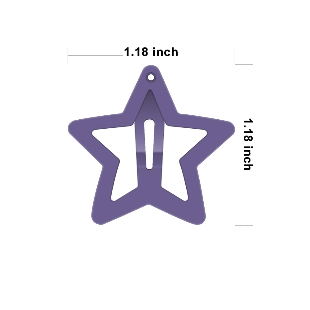 ECADY 100-Piece Metal Snap Hair Clips for Girls, Toddlers, and Kids, Hair Bow Barrettes Perfect for Fine Hair, Thick Hair, and More - Featuring Fun Bow Designs