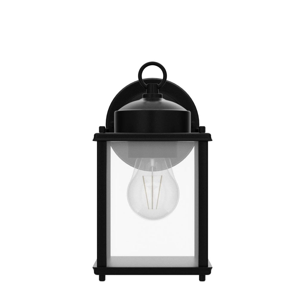 MATAMEYE Outdoor Wall Lantern, Exterior Dark Chocolate Waterproof Wall Sconce Lighting Fixture, Front Door Wall Lamp with Clear Beveled Glass, 2 Pack