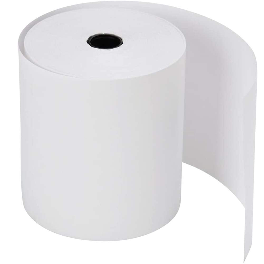 2 1/4'' x 50' Thermal Receipt Paper 50 Rolls, 2.25x50ft Receipt Roll Cash Register Paper - For Credit Card Machine POS Terminal Clover Mini Verifone