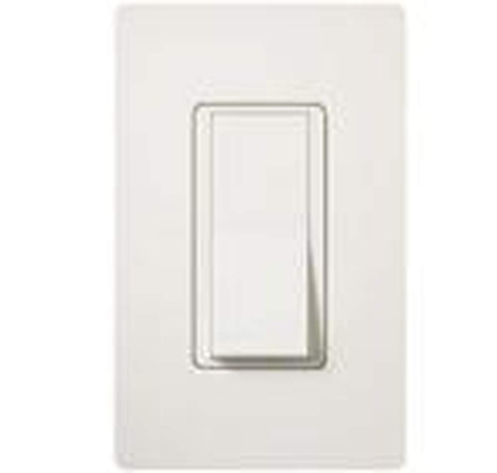 Lutron Claro On/Off Switch, 15-Amp/3-Way, CA-3PS-AL, Almond