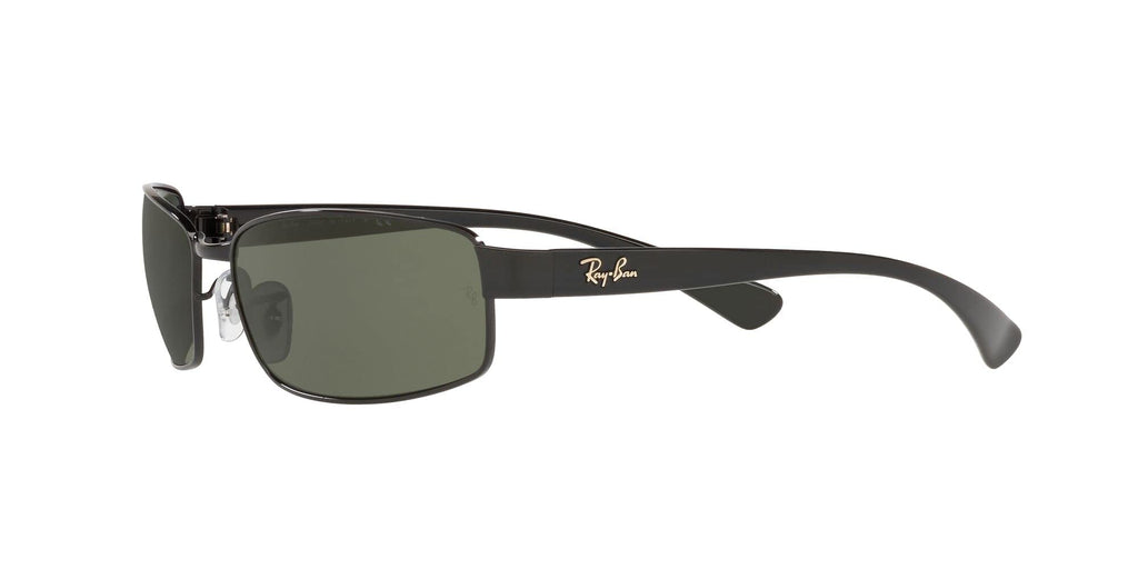 Ray-Ban RB3364 Metal Polarized Rectangular Sunglasses