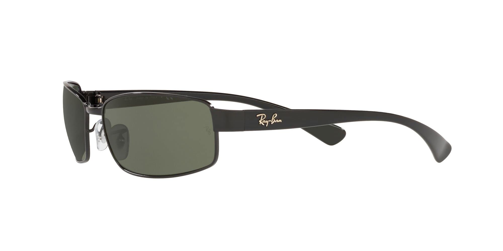 Ray-Ban RB3364 Metal Polarized Rectangular Sunglasses