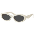 mosanana Oval Cat Eye Sunglasses for Women Retro Y2K Style MS52372
