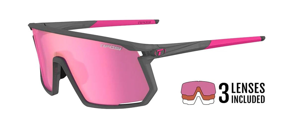 Tifosi Moab Cycling Glasses - Ideal For Cycling (Gravel, MTB & Road), Baseball & Pickleball - Shatterproof Polycarbonate Lens