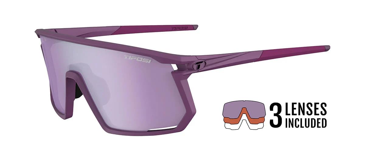 Tifosi Moab Cycling Glasses - Ideal For Cycling (Gravel, MTB & Road), Baseball & Pickleball - Shatterproof Polycarbonate Lens