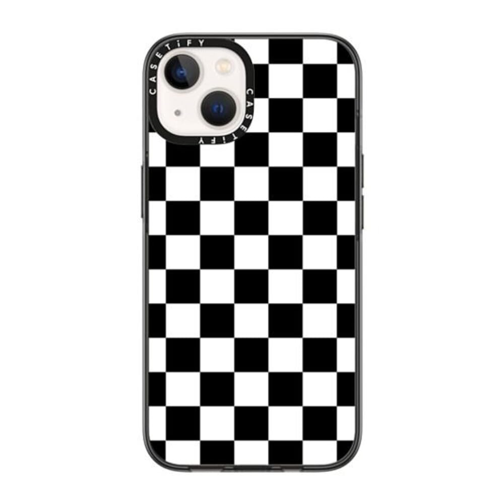 CASETiFY Compact Case for iPhone 13 [Lightweight / 4 ft. 2X Military Grade Drop Protection/Slim] - #1 Mom - Clear Black