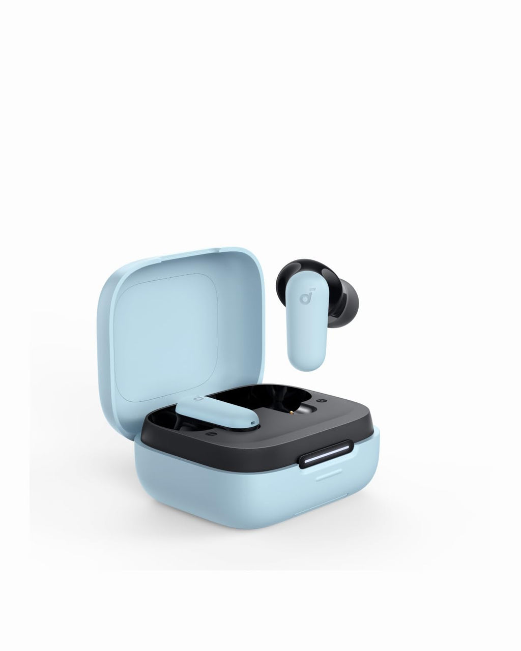 Soundcore P30i by Anker Noise Cancelling Earbuds, Strong and Smart Noise Cancelling, Powerful Bass, 45H Playtime, 2-in-1 Case and Phone Stand, IP54, Wireless Earbuds, Bluetooth 5.4 (Black)