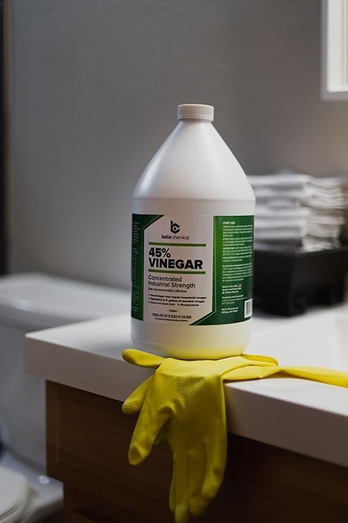 45% Pure Vinegar - Concentrated Industrial Grade (2-Gallons)