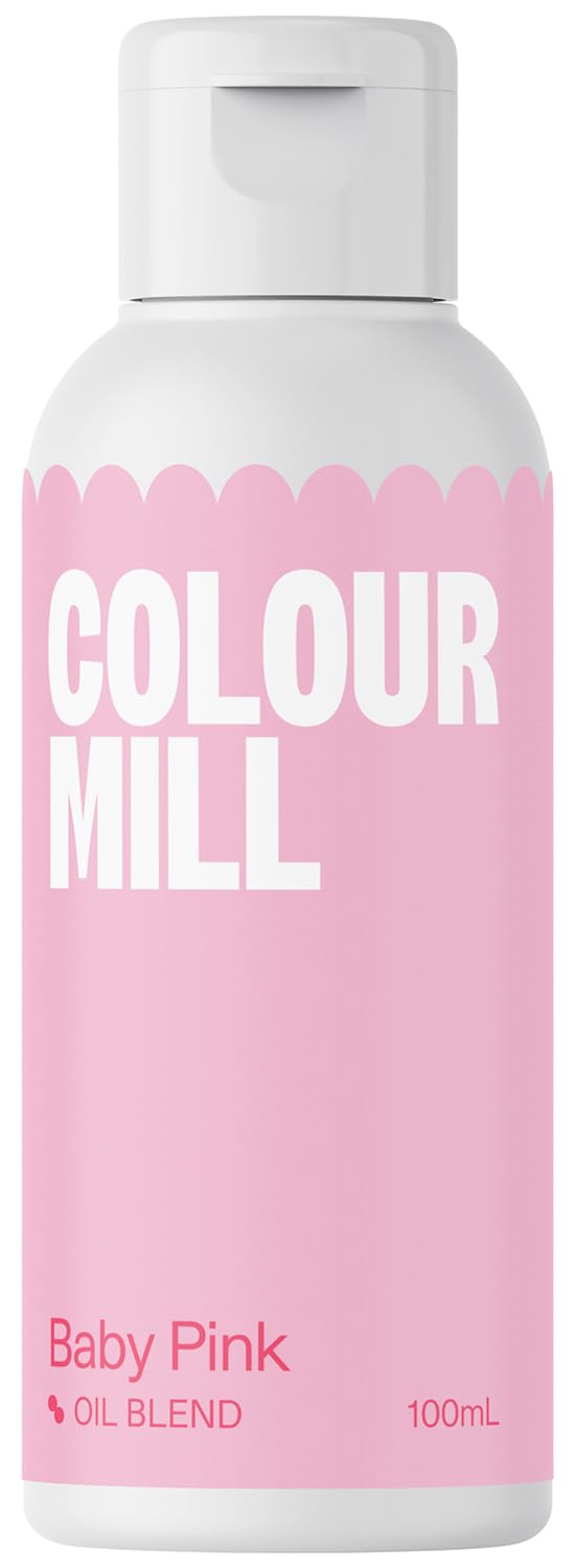 Colour Mill Oil-Based Food Coloring, 100 Milliliters (Baby Blue)