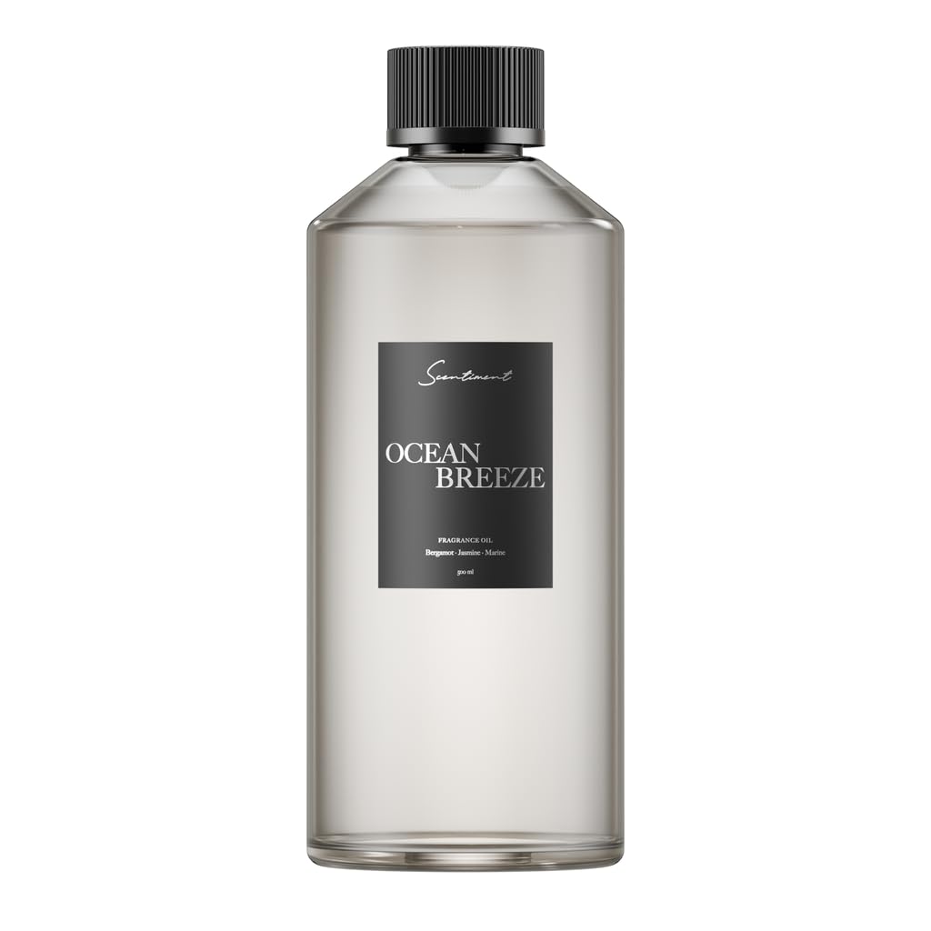 Scentiment French Hotel Diffuser Oil - Premium Hotel Scent with Notes of Clove, Patchouli & Sandalwood Home Scent, Aromatherapy Fragrance Oil Diffuser Refill - 0.68 fl oz (20 mL)