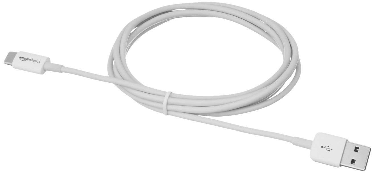 Amazon Basics USB-C to USB-A 2.0 Fast Charger Cable, 480Mbps Data Transfer Speed, USB-IF Certified, for Apple iPhone 16/15, iPad, Samsung Galaxy, Tablets, Car, 3ft, Black