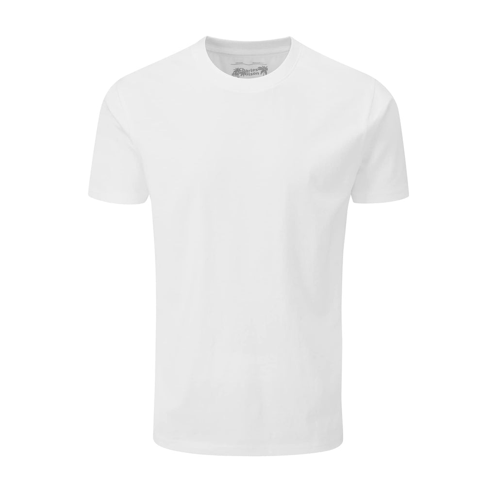 Charles Wilson Men's 5 Pack Crew Neck T-Shirt
