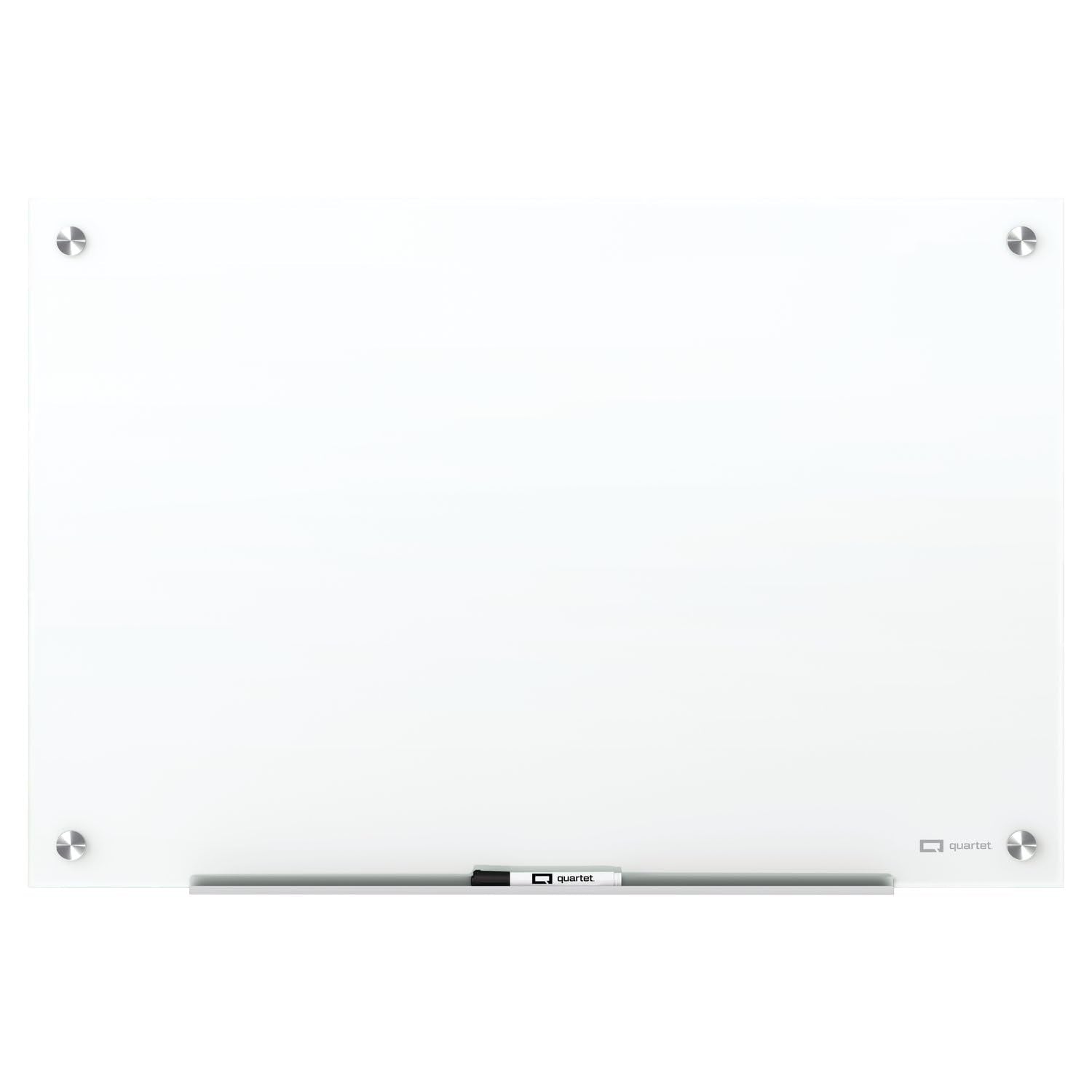 Quartet Dry Erase Board, Magnetic Whiteboard 36" x 24", Glass Board for Wall, Infinity, Brilliance White (G23624W)