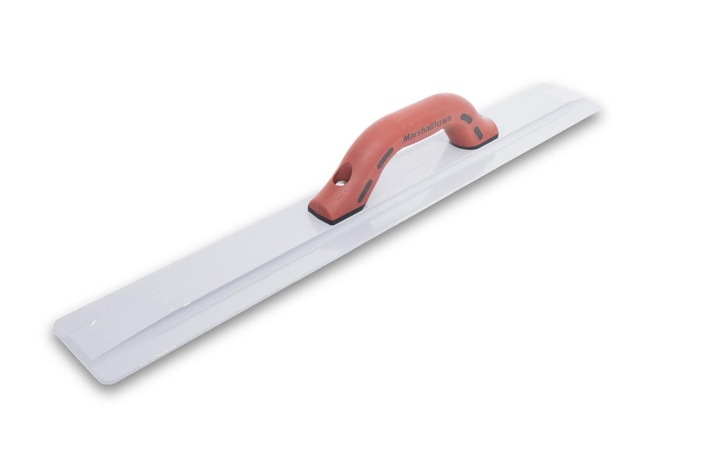 MARSHALLTOWN 12 Inch Beveled End Mag Float, DuraSoft Handled Cast Magnesium Blade, Assembled in USA, Concrete Hand Tool, 142D