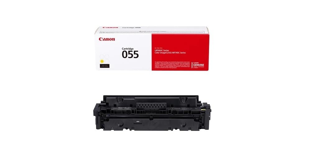 Canon Genuine 055 CMY Color Toner Cartridge Set, Cyan Magenta & Yellow 3-Pack