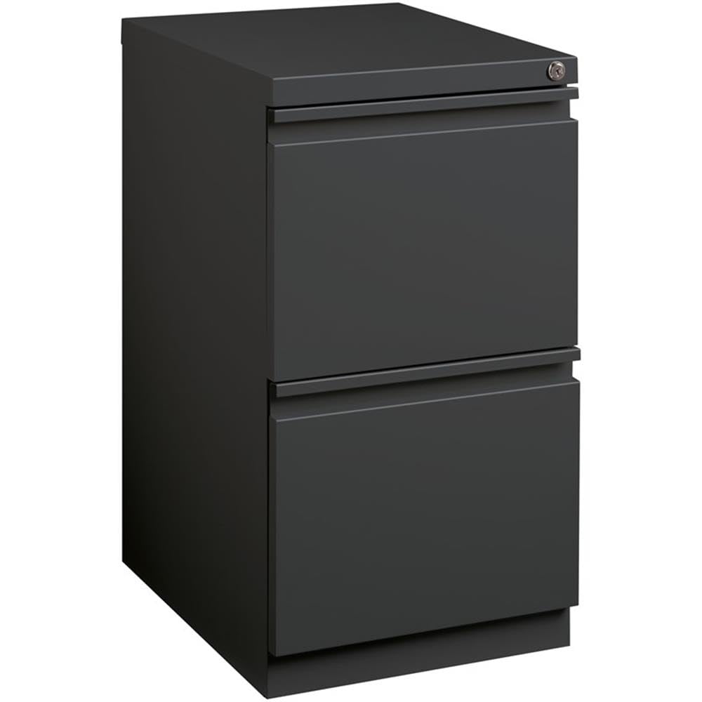 Pemberly Row 4 Drawers 52" Vertical Beige Metal Filing Cabinet Lockable Pre-Assembled Stationary Letter Size for Home, Office