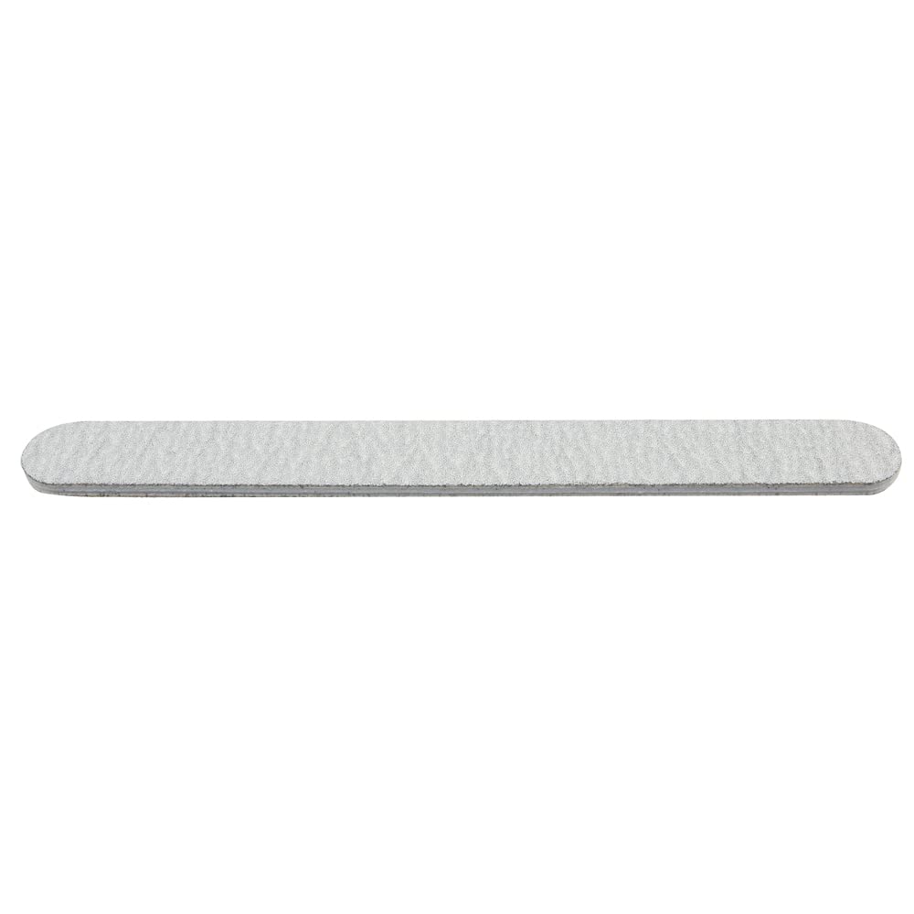 ForPro Professional Collection ForPro Zebra Foam Board, 80/80 Grit, Double-Sided Manicure Nail File, 7 inches L x .75 inches W, Black, 50 Count
