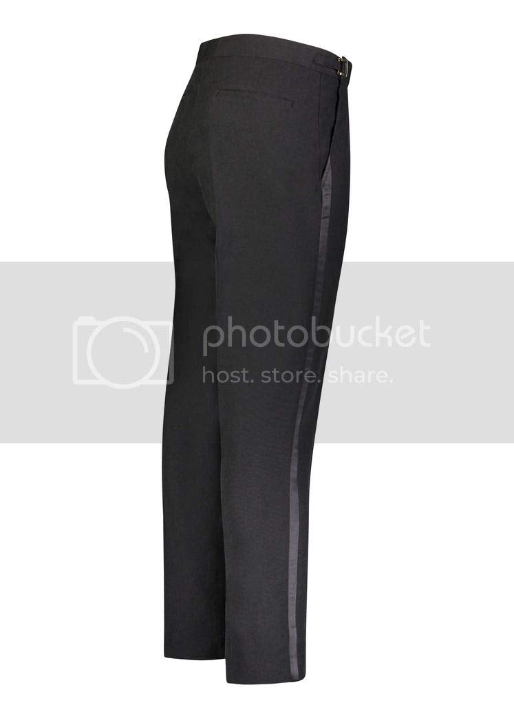 RGM Tuxedo Pants for Men with Satin Side Stripe – Classic Formal Dress Pants Ideal for Weddings, Black Tie Events & Parties