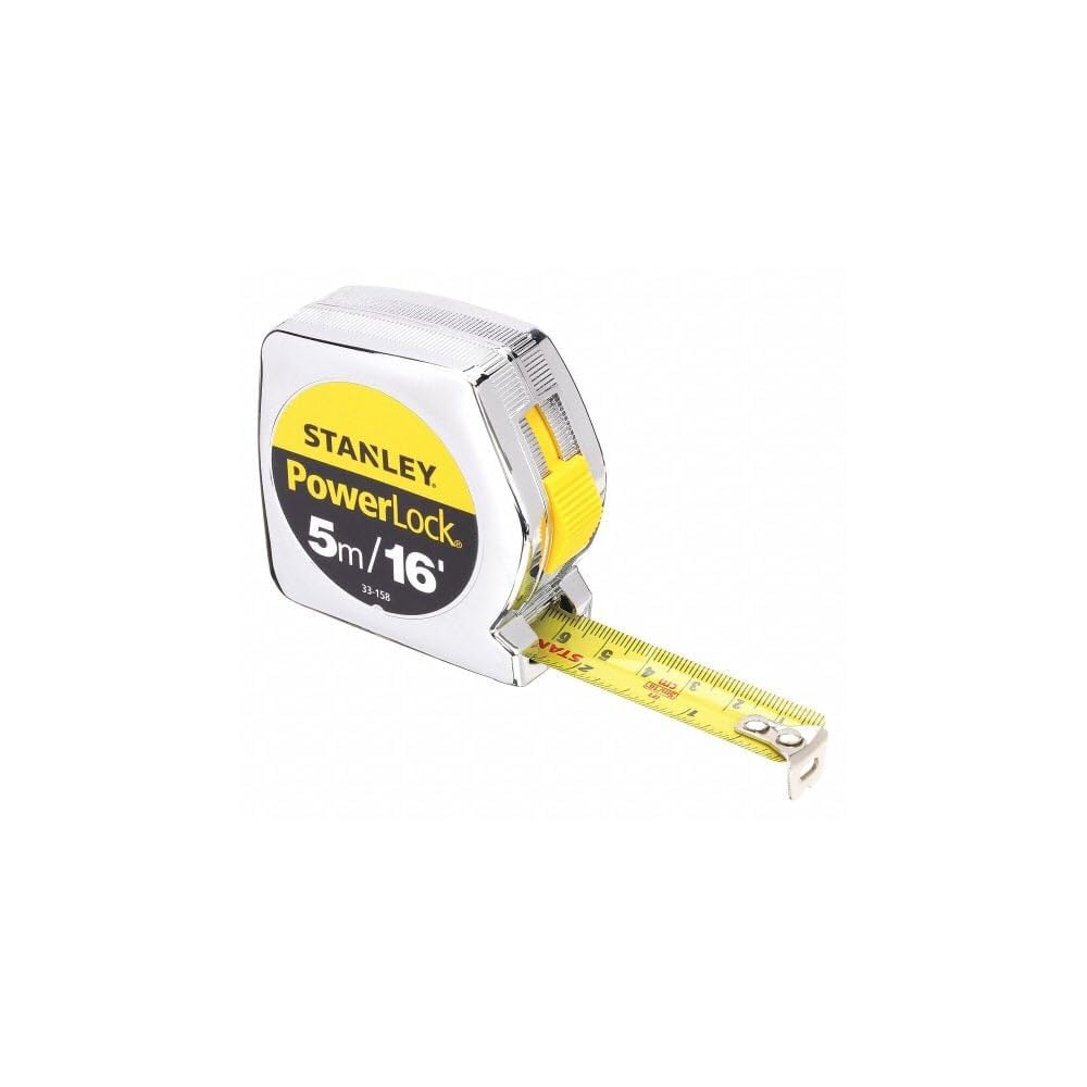 Stanley 33-231 3-Meter x 1/2-Inch Heavy Duty Powerlock Tape Rule With Metal Case