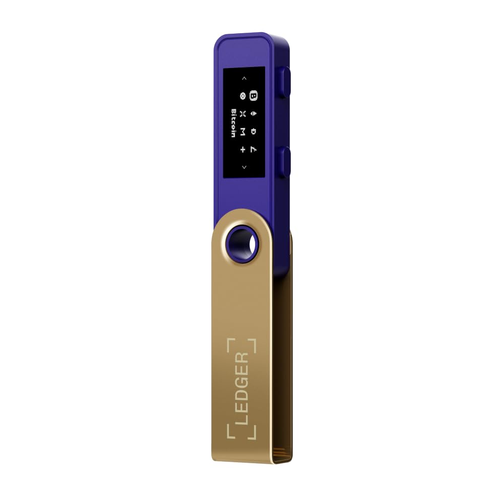 Ledger Nano S Plus Signer – The accessible Way to Manage Your Crypto & NFTs securely (Ledger Wallet for Desktop and Android only) – Matte Black