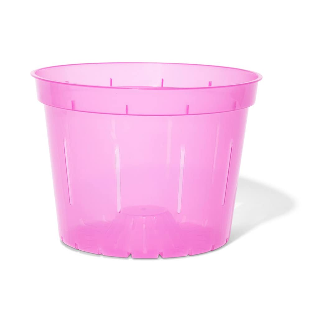 rePotme 3 inch Orchid Pot 3 Pack - Slotted Orchid Pots with Holes for Repotting (Blue Sapphire)