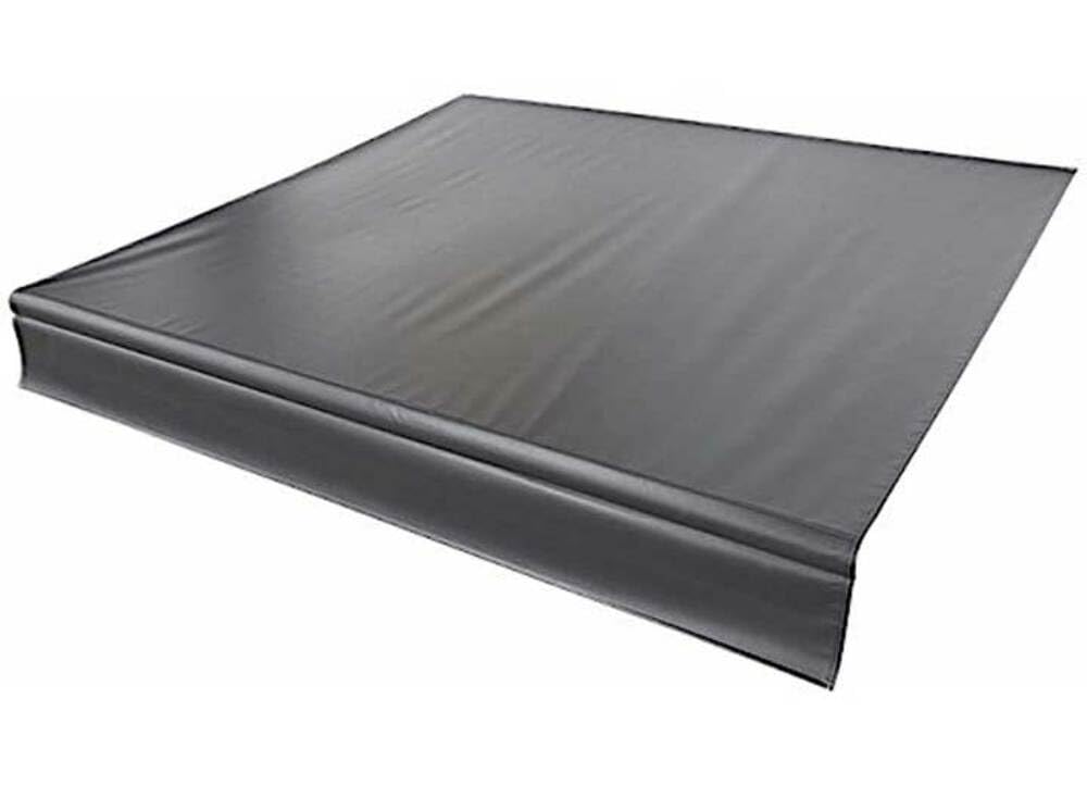 Solera Universal Fit Heavy-Duty Vinyl RV Patio Awning Replacement Fabric Silver Fade 10' Awning (9'4" Fabric)