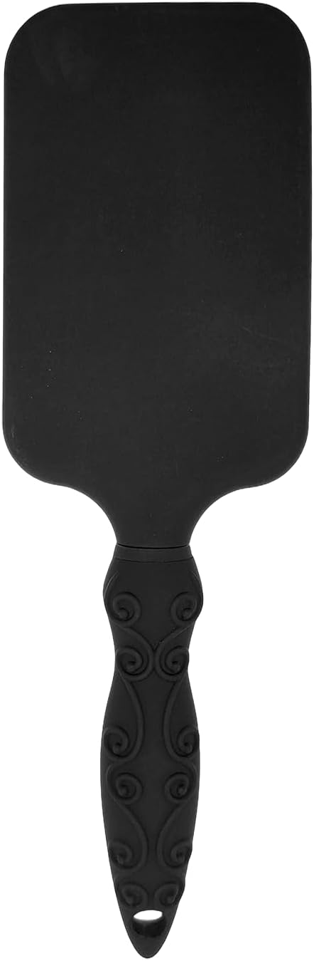 Amazon Basics Paddle Brush for Hair, Gentle Detangling, Wet or Dry Hair, Tangle-Free with Flexible Bristles