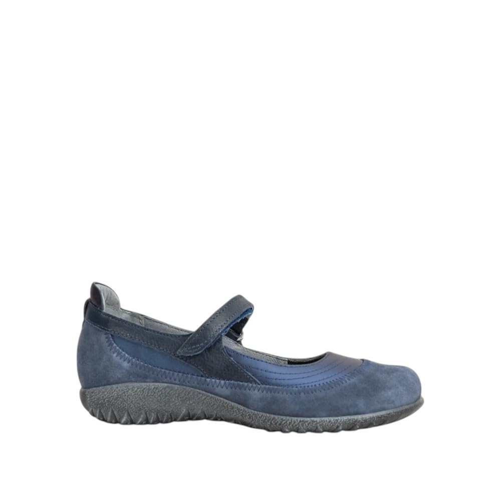 NAOT Footwear Women's Kirei Maryjane with Cork Footbed and Arch Comfort and Support - Lightweight and Perfect for Travel- Removable Footbed
