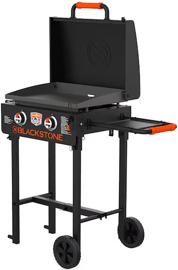 BLACKSTONE 22 Inch On The Go Portable Gas Griddle, Foldable Blackstone Outdoor Griddle Flat Top Grill, Propane Portable Gas Grill