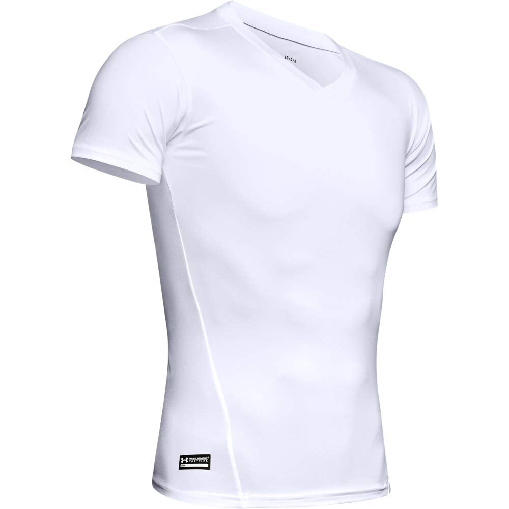 Under Armour Men's Heatgear Tactical V-neck Compression Short-sleeve T-shirt