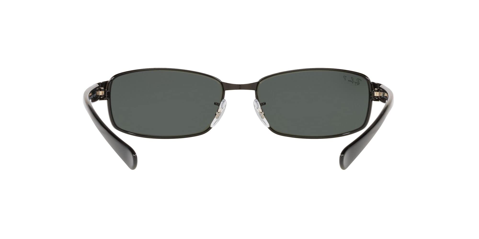 Ray-Ban RB3364 Metal Polarized Rectangular Sunglasses