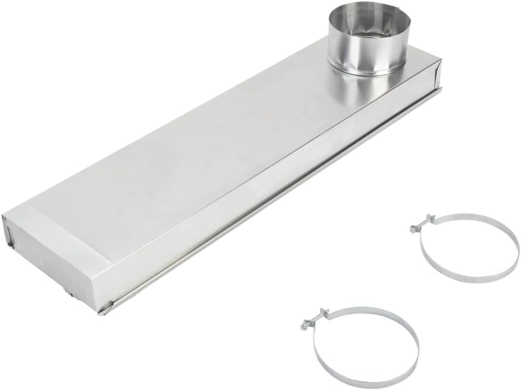 Whirlpool 4396037RP Genuine OEM Dryer Telescoping Vent Kit, Standard Size, Stainless Steel Dryer Vent Hose Kit