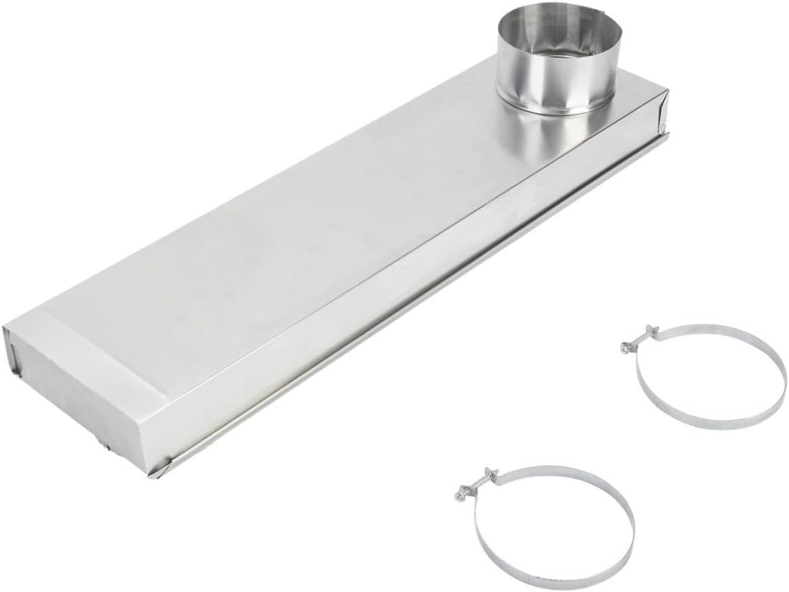 Whirlpool 4396037RP Genuine OEM Dryer Telescoping Vent Kit, Standard Size, Stainless Steel Dryer Vent Hose Kit