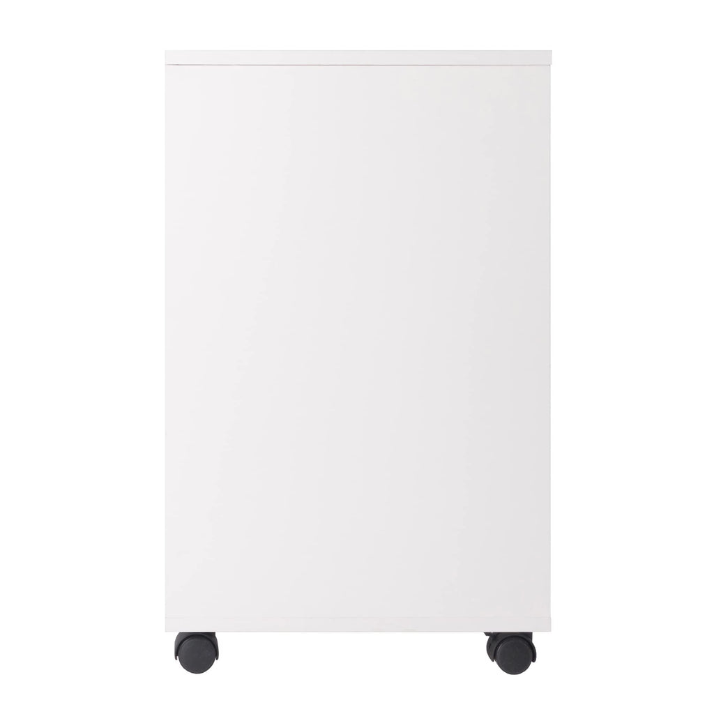 Winsome Halifax Mobile Storage Cabinet with Doors & Drawers, Stylish & Functional Home Storage Cabinet for Filing, Kitchen Organization, Moveable Furniture for Office, Dorms, Apartments