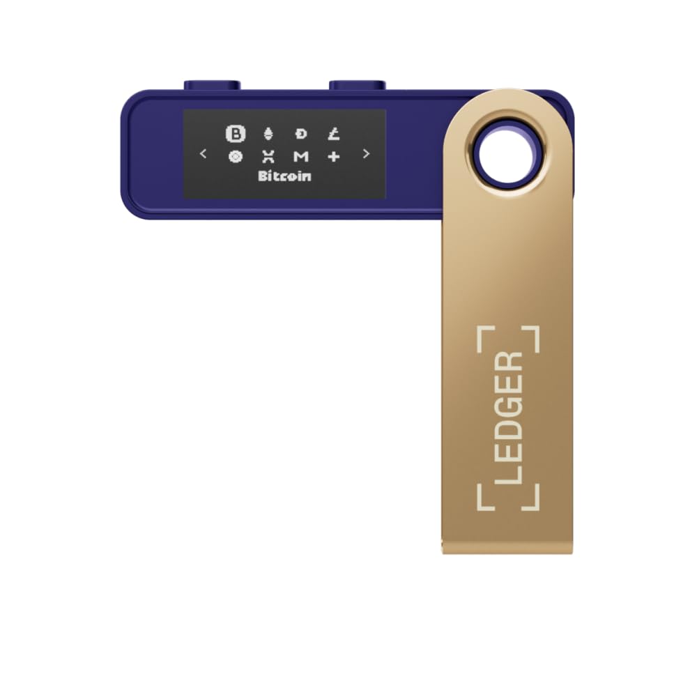 Ledger Nano S Plus Signer – The accessible Way to Manage Your Crypto & NFTs securely (Ledger Wallet for Desktop and Android only) – Matte Black