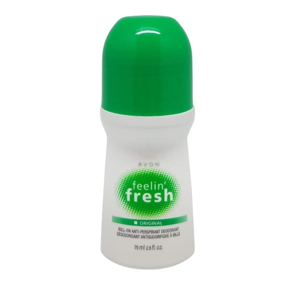 LOT OF 5 - Feelin' Fresh Roll-On Anti-Perspirant Deodorant Rolls – Long-Lasting Protection – Original Formula – Gentle on Skin – For Daily Use 2.6 Oz