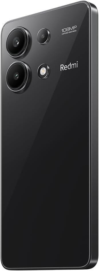Xiaomi Redmi Note 13 4G LTE (128GB + 6GB) 6.67" 108MP (for Tmobile Mint Tello & Global) Global Bands Unlocked (Midnight Black Global Version)