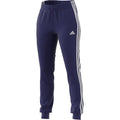 adidas Womens 3-Stripes Drawstring Sweatpants Training Casual - Black