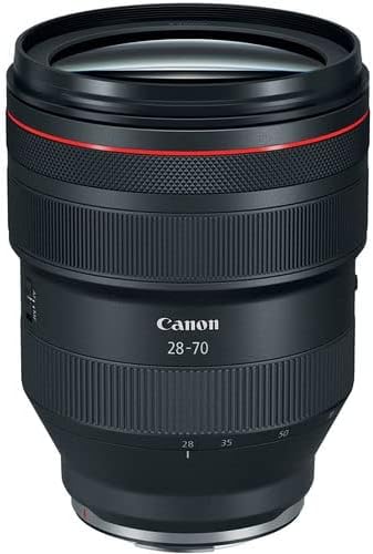 Canon RF28-70mm F2 L USM Lens, Zoom Lens, Compatible with EOS R Series Mirrorless Cameras, Black