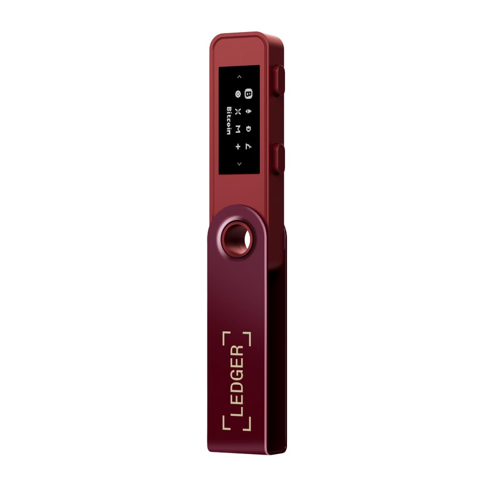 Ledger Nano S Plus Signer – The accessible Way to Manage Your Crypto & NFTs securely (Ledger Wallet for Desktop and Android only) – Matte Black