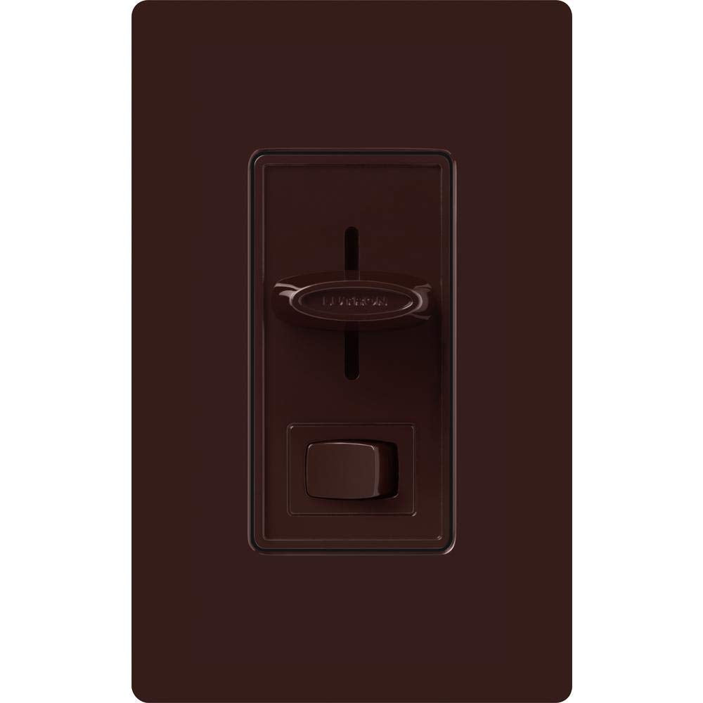 Lutron Skylark LED+ Dimmer Switch for Dimmable LED, Lutron Dimmer Switch For Halogen and Incandescent Bulbs, 150W/Single-Pole or 3-Way, SCL-153P-AL, Almond