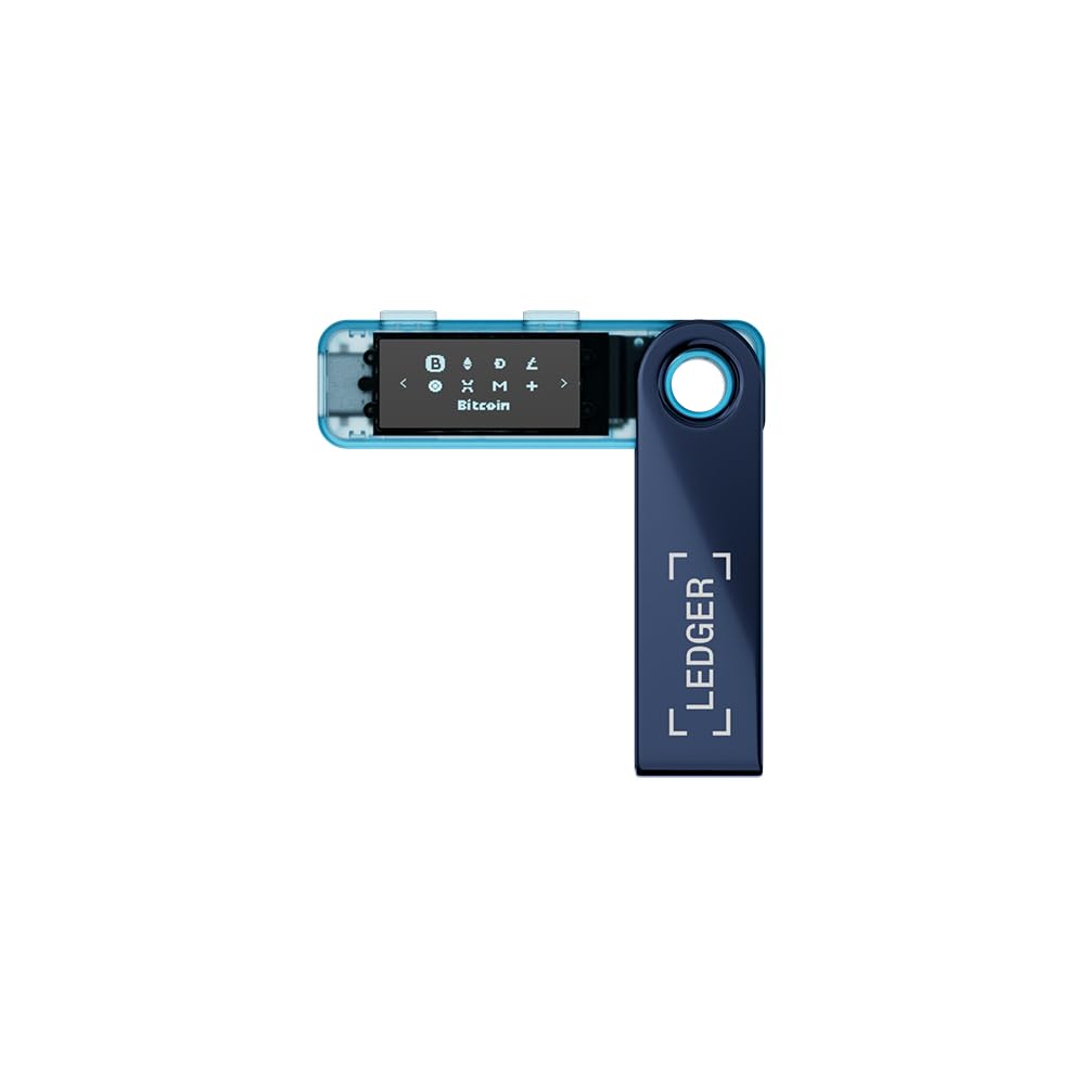 Ledger Nano S Plus Signer – The accessible Way to Manage Your Crypto & NFTs securely (Ledger Wallet for Desktop and Android only) – Matte Black