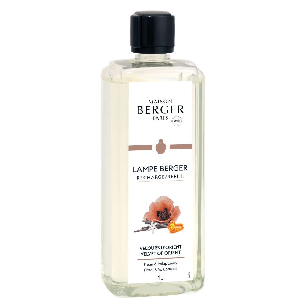 MAISON BERGER Lampe Berger Refill, 1 L, Agaves Garden | Catalytic Lamp Fragrance Refill, Helps Neutralize Odors, ~160 h Fragrance Diffusion, Made in France