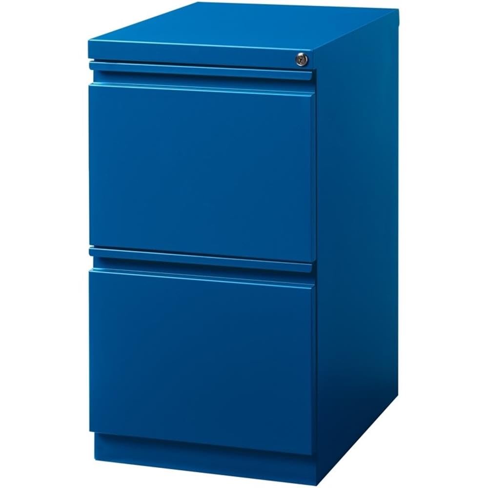 Pemberly Row 4 Drawers 52" Vertical Beige Metal Filing Cabinet Lockable Pre-Assembled Stationary Letter Size for Home, Office